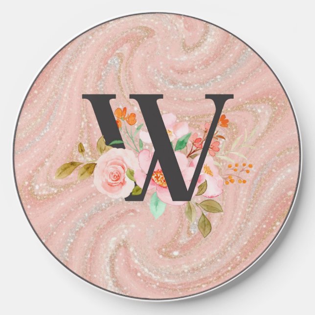Letter W Wireless Charger (Front)