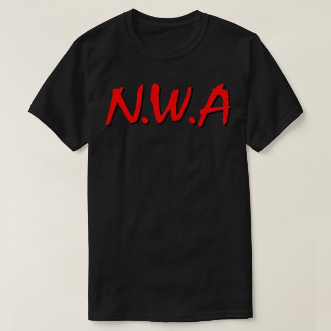 Letter Written Rap N.W.A. Classic T-Shirt (Design Front)