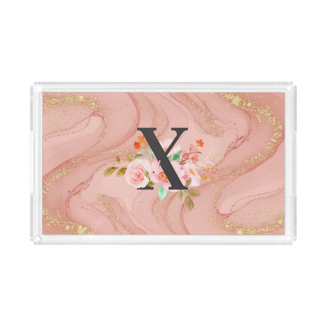 Letter X Acrylic Tray (Front)