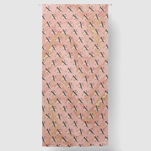 Letter X Blackout Curtains