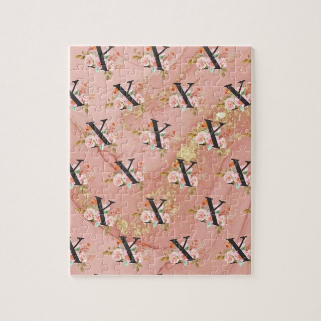 Letter X Jigsaw Puzzle (Vertical)