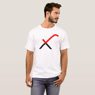 Letter X Monogram Check mark T-Shirt