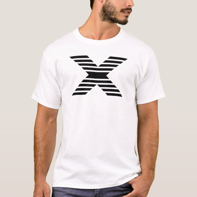 Letter X Monogram T-Shirt (Front)