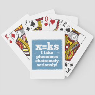 letter x phenome ks sound phonics poker cards