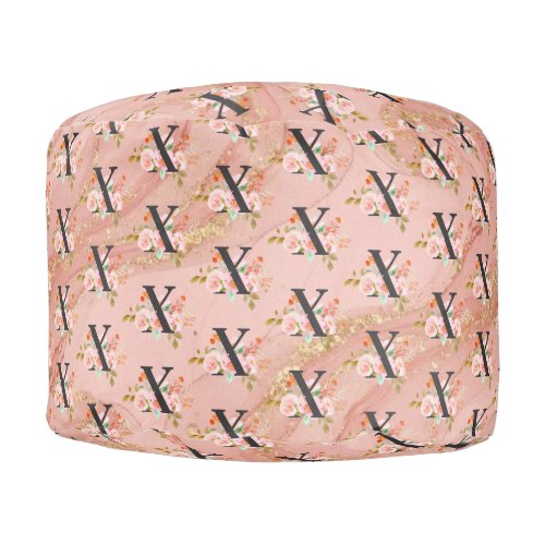 Letter X Pouf