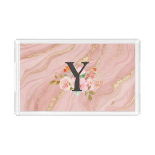 Letter Y Acrylic Tray