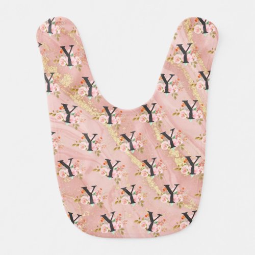 Letter Y Baby Bib