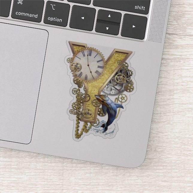 Letter Y Birthday customization Sticker (Detail)