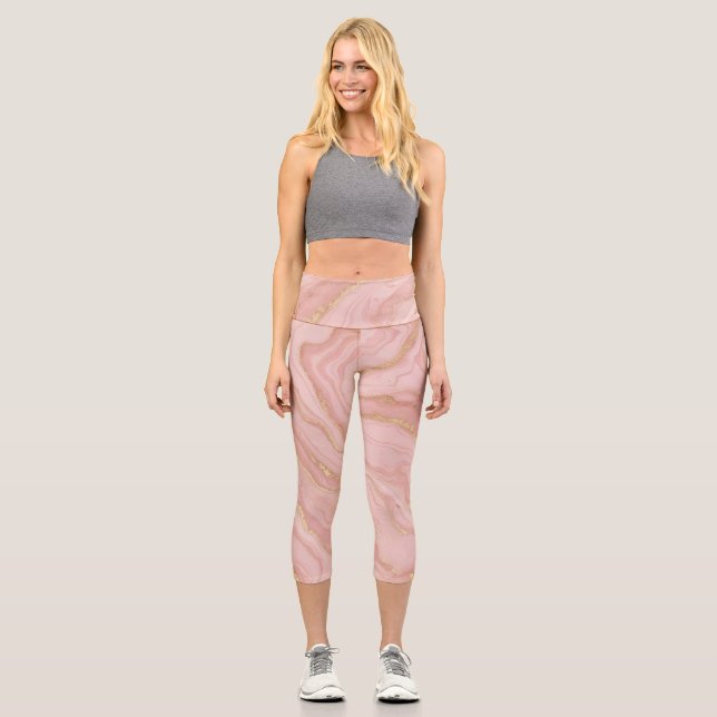 Letter Y Capri Leggings (Front)