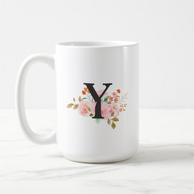 Letter Y Coffee Mug (Left)