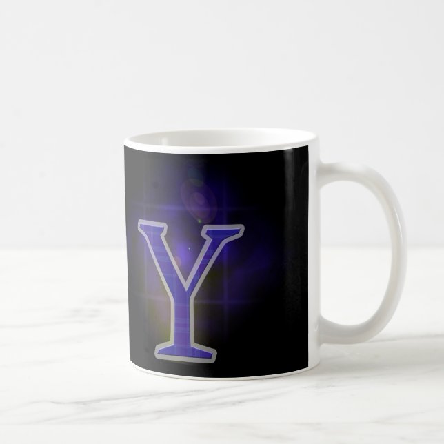 Letter Y Coffee Mug (Right)