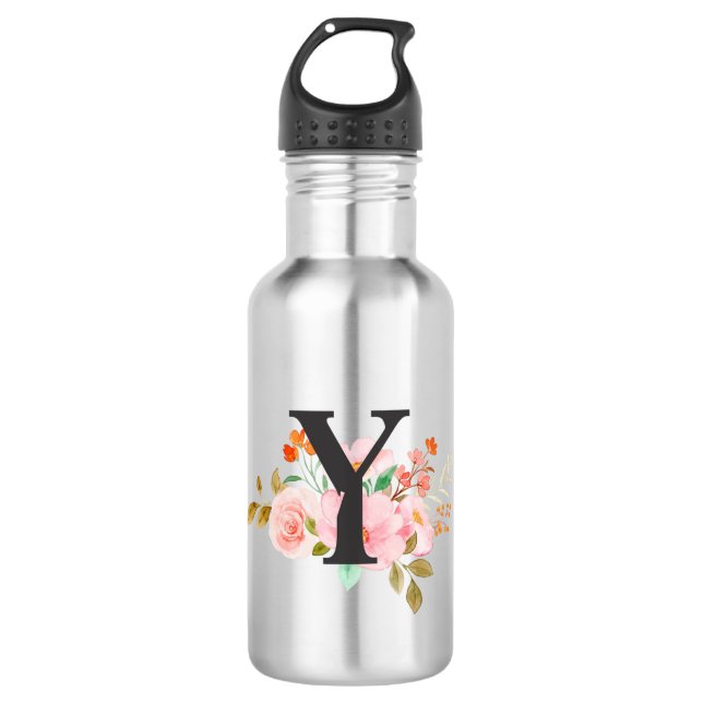 Letter Y Stainless Steel Water Bottle (Front)