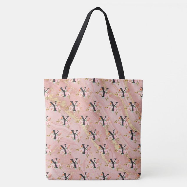 Letter Y Tote Bag (Front)