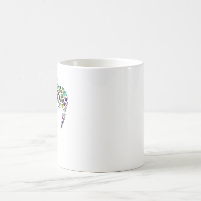 Letter 'YOD' Color Morph Mug (Center)