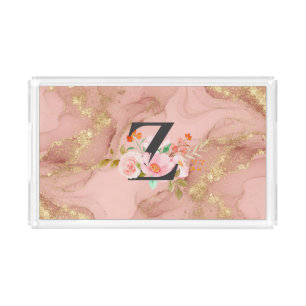 Letter Z Acrylic Tray