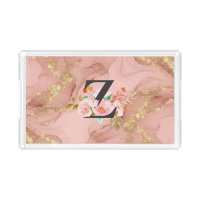 Letter Z Acrylic Tray (Front)