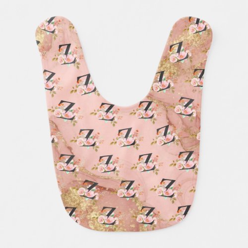 Letter Z Baby Bib