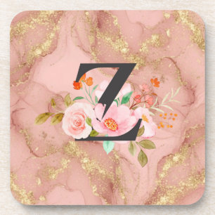 Letter Z Beverage Coaster