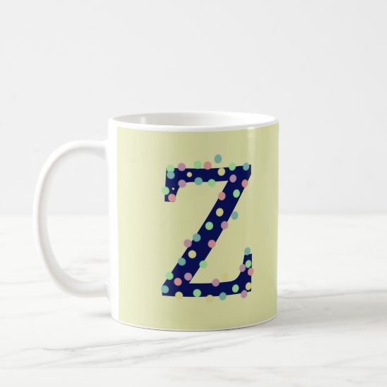 Letter Z Coffee Mug