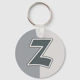 Letter Z Keychain