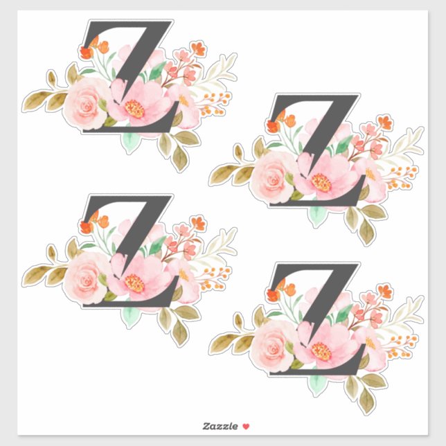 Letter Z Sticker (Sheet)