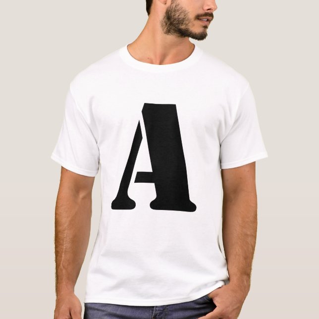 LetterA T-Shirt (Front)