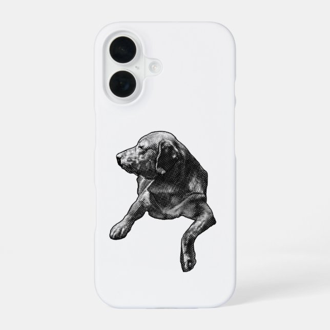 Letterbox Glow, Dotted Lab Focus Iphone Case (Back)