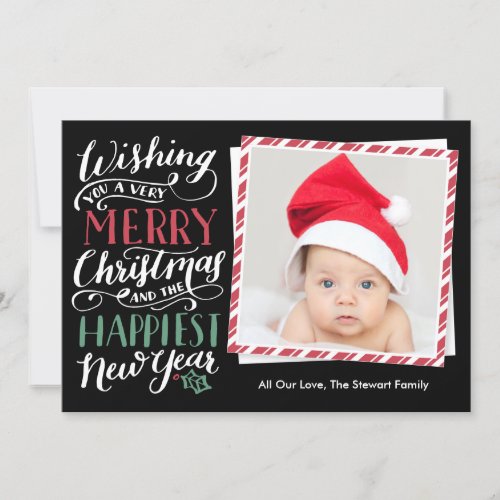 Lettered Christmas Collection Holiday Card