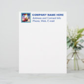 Letterhead - Cowboy Boot, All Dressed Up (Standing Front)