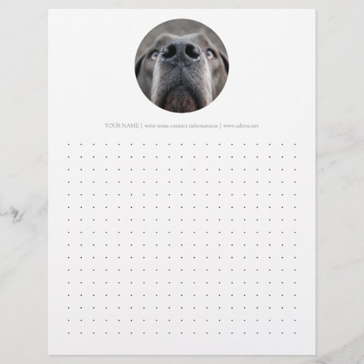Letterhead Dot Grid (Front)