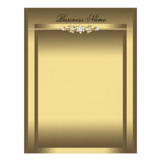 Letterhead Elegant Beige Gold