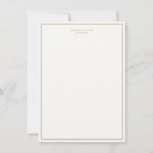 Letterhead for Church of Yeshua Jesus Christ Thank You Card