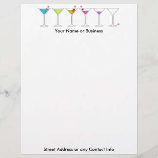 Letterhead - MARTINIS, going...going...Gone