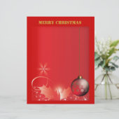 Letterhead Merry Christmas (Standing Front)