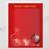 Letterhead Merry Christmas (Front/Back)