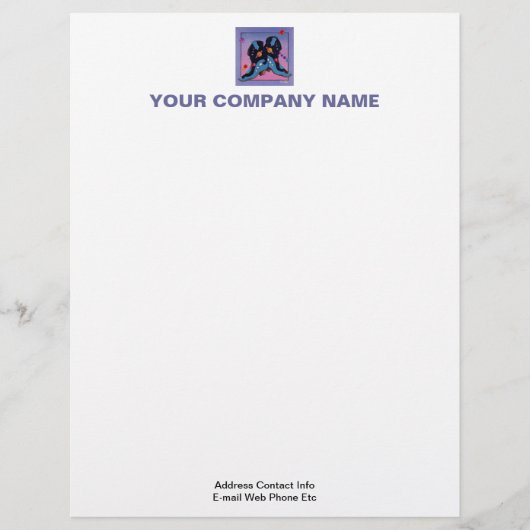 Letterhead - Midnight Cowboy Boots (Front)