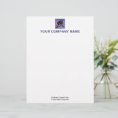 Letterhead - Midnight Cowboy Boots (Standing Front)