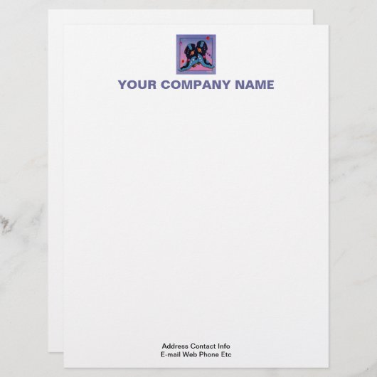 Letterhead - Midnight Cowboy Boots (Front/Back)