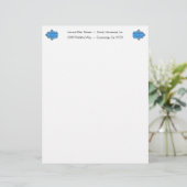 Letterhead Template (Standing Front)