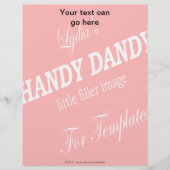 Letterhead Template (Front)