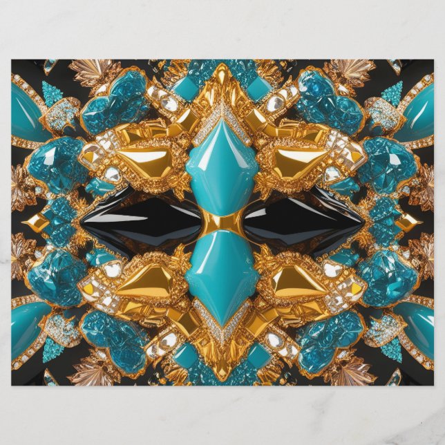 Letterhead with Bahamas Colors Design (Front)