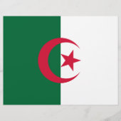 Letterhead with Flag of Algeria (Front)
