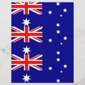 Letterhead with Flag of Australia (Front)