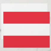 Letterhead with Flag of Austria (Front/Back)
