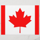 Letterhead with Flag of Canada (Front)