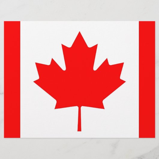 Letterhead with Flag of Canada (Front)