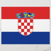 Letterhead with Flag of Croatia (Front)