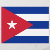 Letterhead with Flag of Cuba (Front)