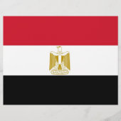 Letterhead with Flag of Egypt (Front)