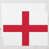 Letterhead with Flag of England (Front/Back)